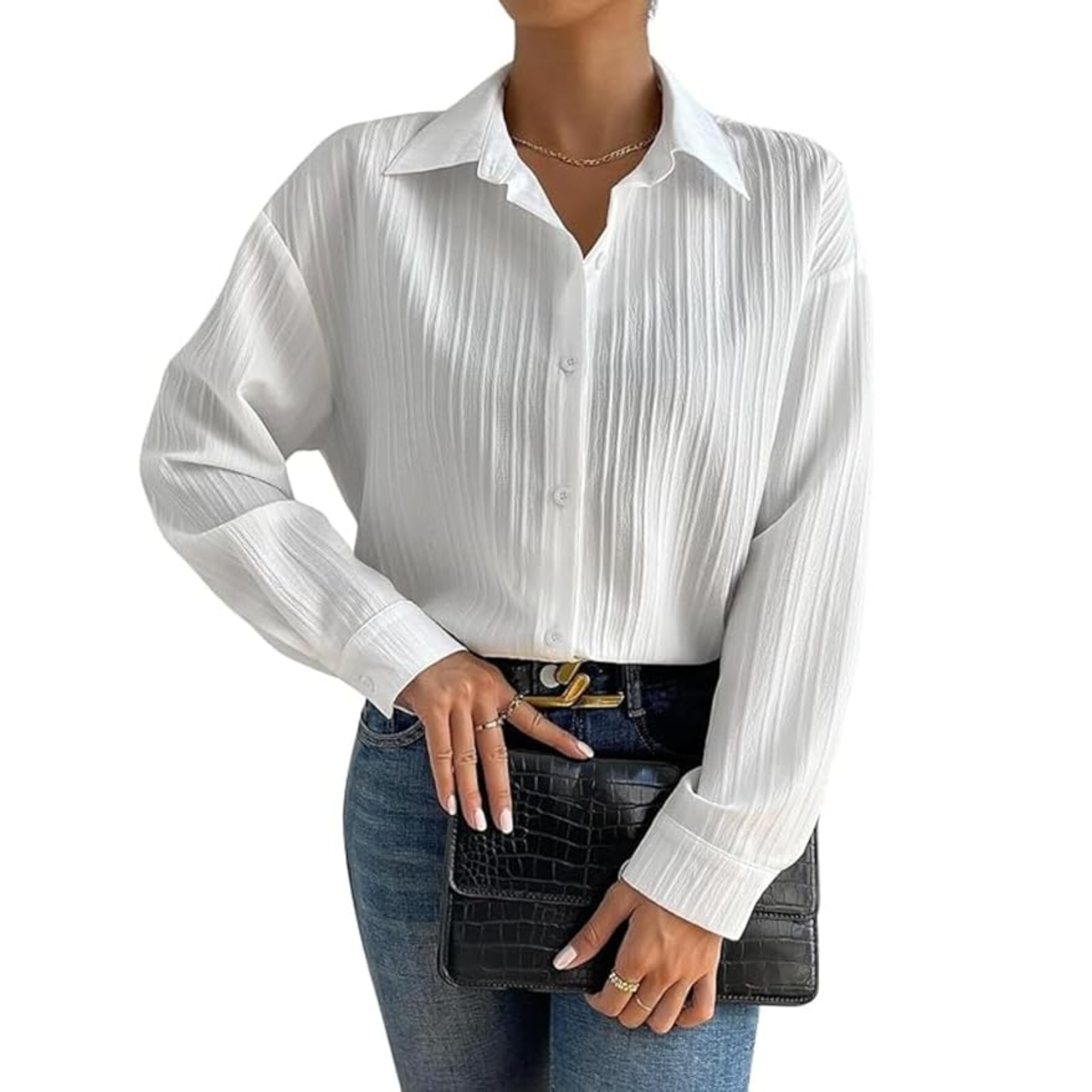 GRECIILOOKS Shirt for Women | Women Shirt | Long S...